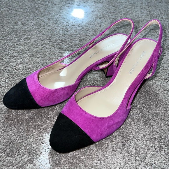 marc fisher laynie block heel pump